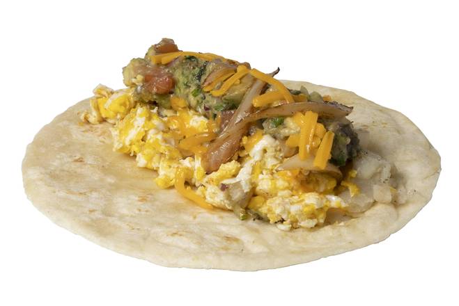Order El Guaco Signature Breakfast Taco food online from Lonestar Market Gulf store, Houston on bringmethat.com