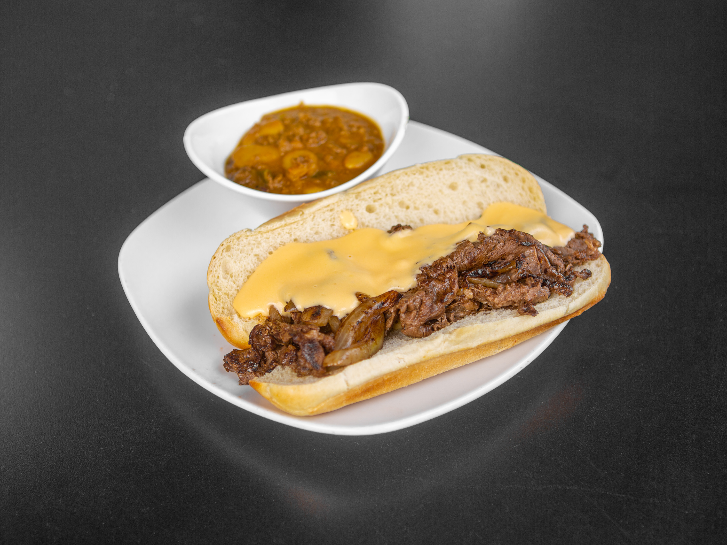 Order Philly Wiz Cheese Steak Sandwich food online from Marino Eatery store, Greensburg on bringmethat.com