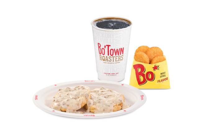 Order Southern Gravy Biscuit Combo food online from Bojangles Restaurant store, Charlotte on bringmethat.com