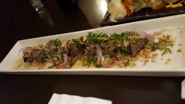 Order Wagyu Roll food online from Arashi Sushi store, San Francisco on bringmethat.com