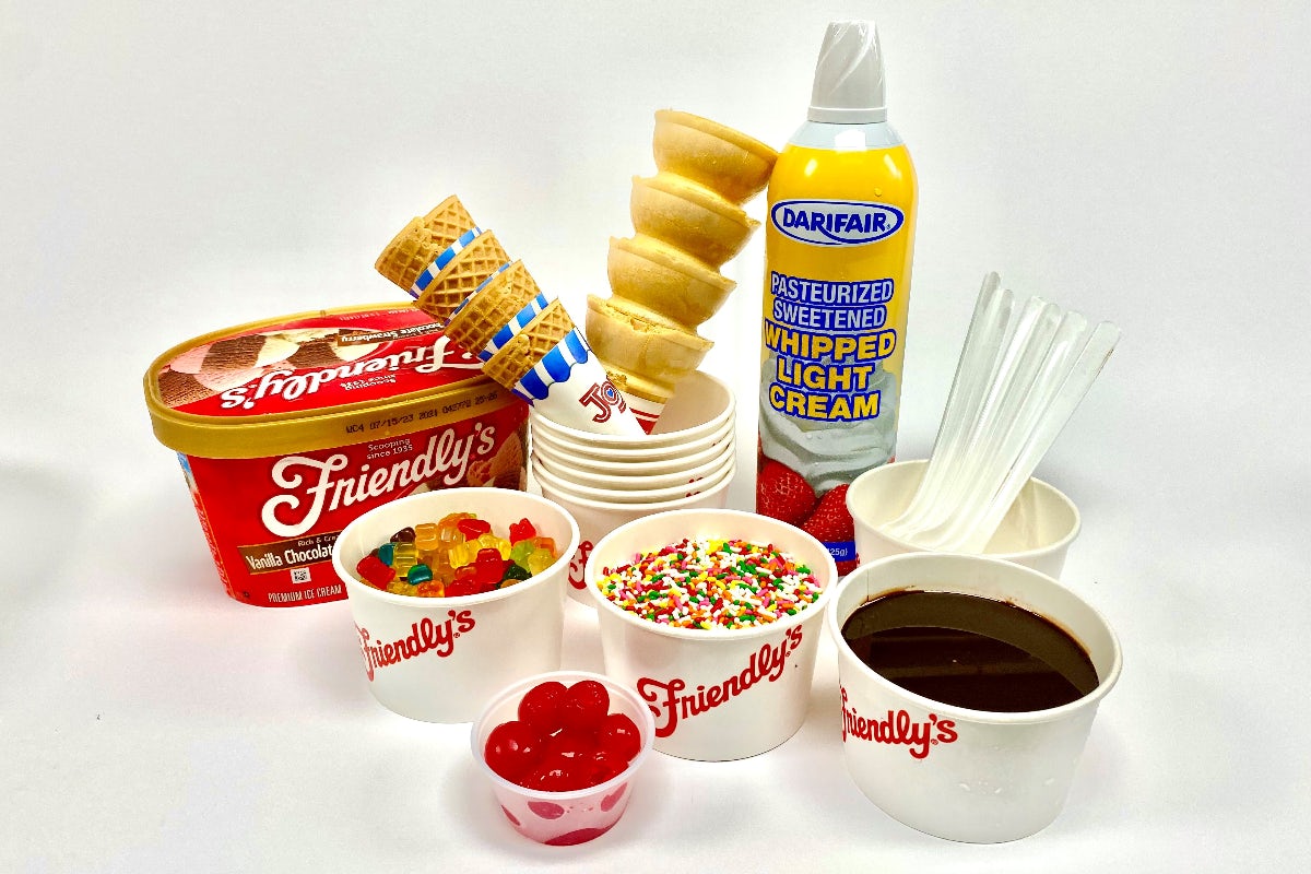 Order Ice Cream Social for 6 food online from Friendly store, Merrimack on bringmethat.com