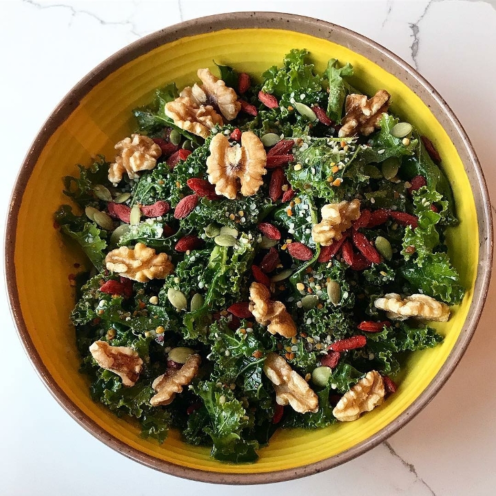 Order Supercharged Massaged Kale Salad* food online from Red store, Red Bank on bringmethat.com