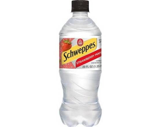 Order Schweppes Strawberry Mango food online from Fialkoff Kosher Pizza store, Lawrence on bringmethat.com