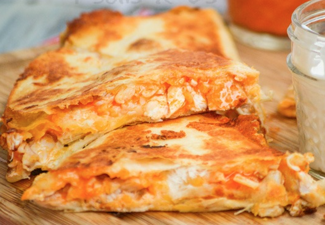 Order Quesadila with Buffalo Chicken food online from O'callaghan Pub store, Rochester on bringmethat.com