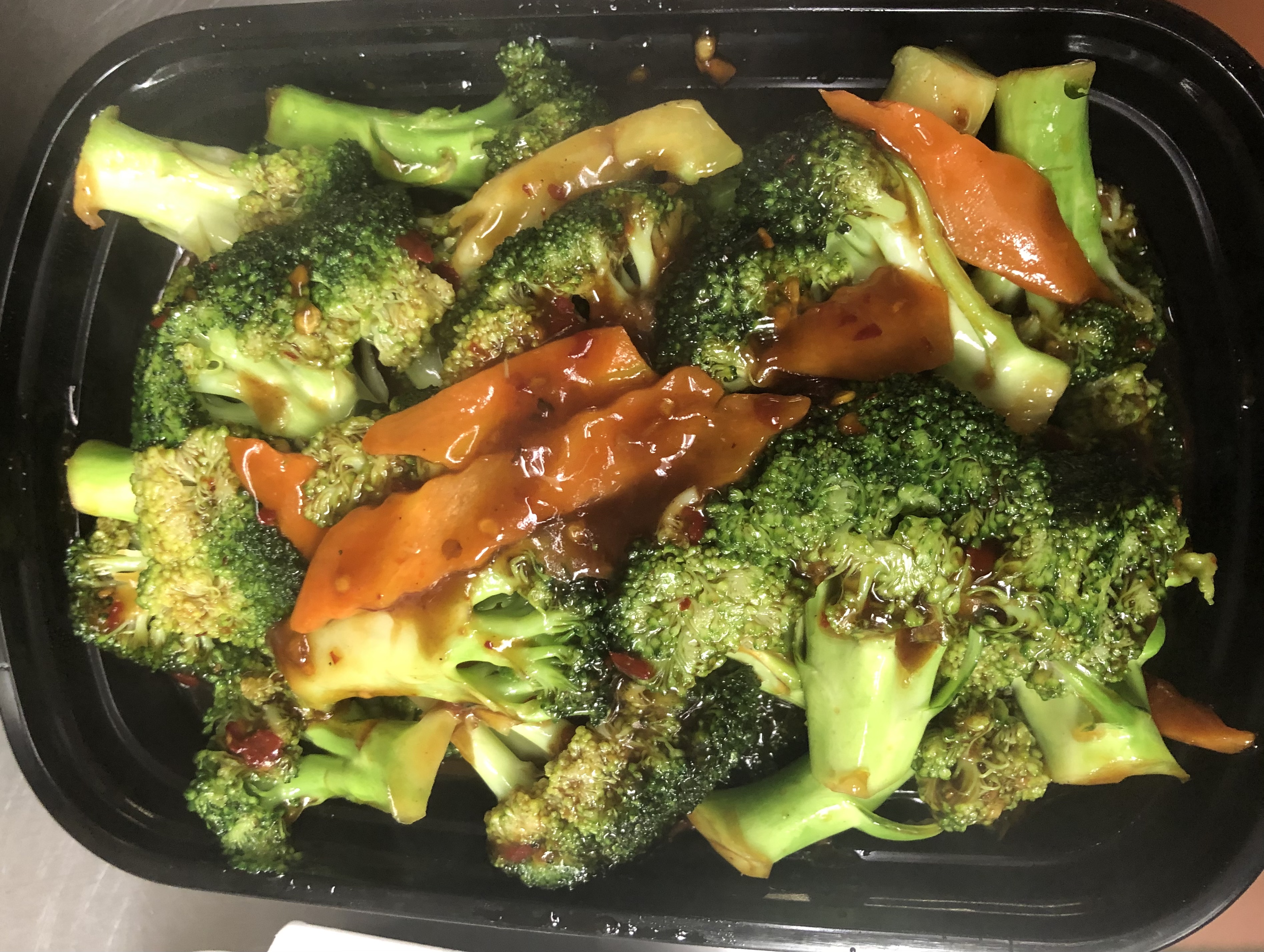 Order V02. Broccoli in Hot Garlic Sauce food online from Golden China store, Canton on bringmethat.com