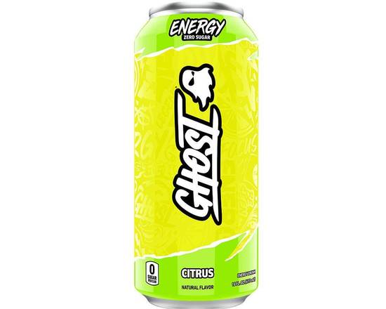Order Ghost Energy Citrus 16oz food online from Moby Liquor store, Los Angeles on bringmethat.com