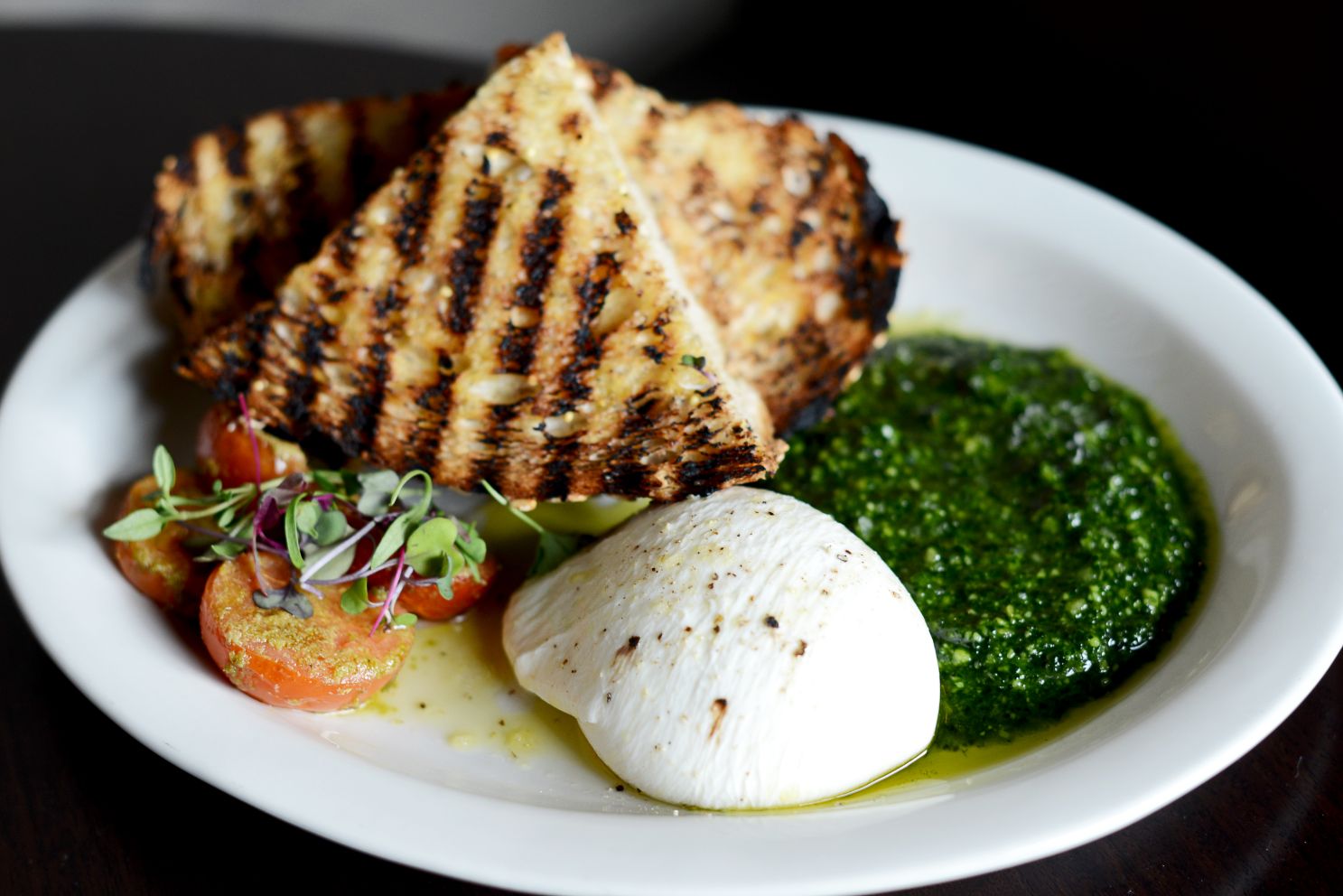 Order Burrata food online from Conner Kitchen + Bar store, Indianapolis on bringmethat.com