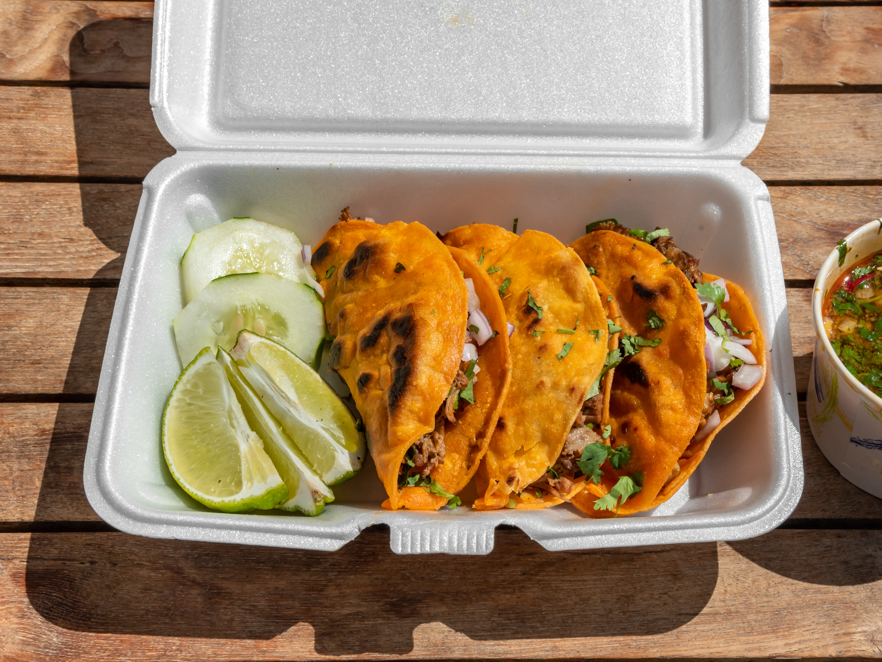 Order Tacos food online from Peter's Crunchy Red Tacos store, New York on bringmethat.com