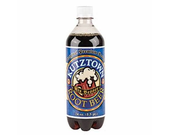 Order Kutztown Soda Works- Root Beer ( 24 oz Bottle) food online from Darn Cheap Discounts store, Hartville on bringmethat.com