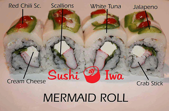 Order MERMAID food online from Sushi Iwa store, Clayton on bringmethat.com