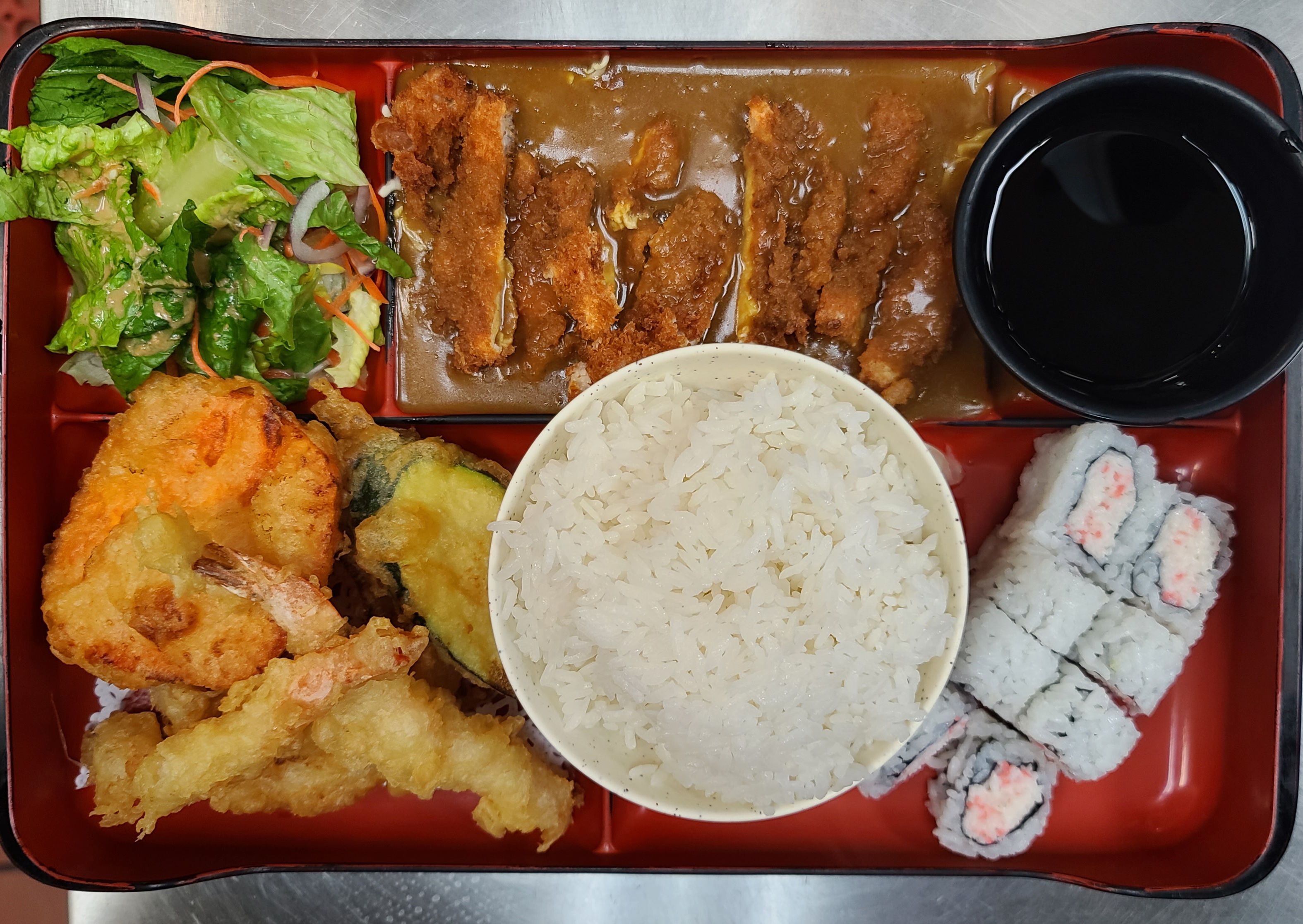 Order Chicken Katsu Curry Bento Special food online from Sushi Mon store, Las Vegas on bringmethat.com