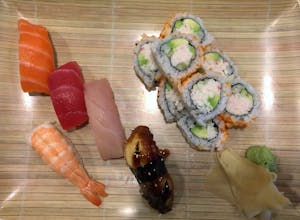 Order Sushi & Roll Combo B food online from Mochi Sushi store, Sugar Land on bringmethat.com