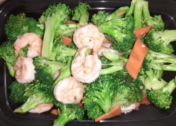 Order Shrimp With Broccoli food online from Mongolian Grill store, Graham on bringmethat.com