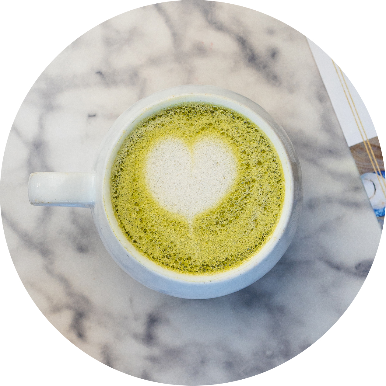 Order Matcha Latte food online from Green Table Cafe store, Los Angeles on bringmethat.com