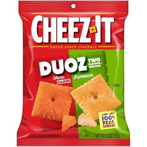 Order Cheez-It Duoz Sharp Cheddar Parmesan 4.3oz food online from 7-Eleven store, West Columbia on bringmethat.com