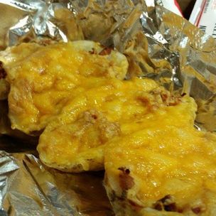 Order 4 Potato Skins  food online from Pisanello's Pizza store, Bowling Green on bringmethat.com