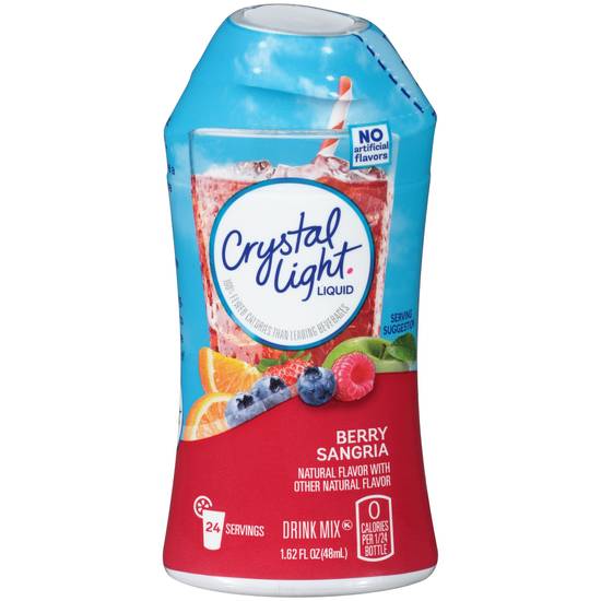 Order Crystal Light Liquid Drink Mix, Berry Sangria, 1.62 OZ food online from Cvs store, GREENWICH on bringmethat.com