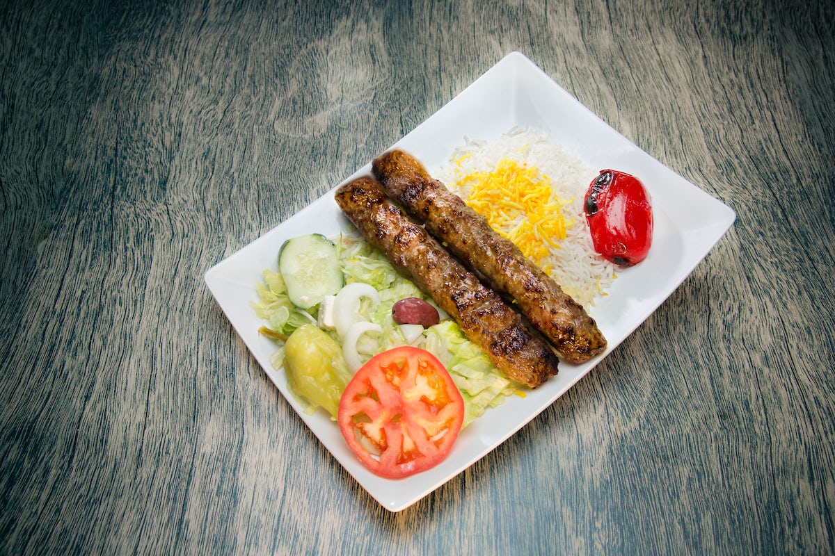 Order Kubideh Kabob food online from Moby Dick House of Kabob store, Falls Church on bringmethat.com