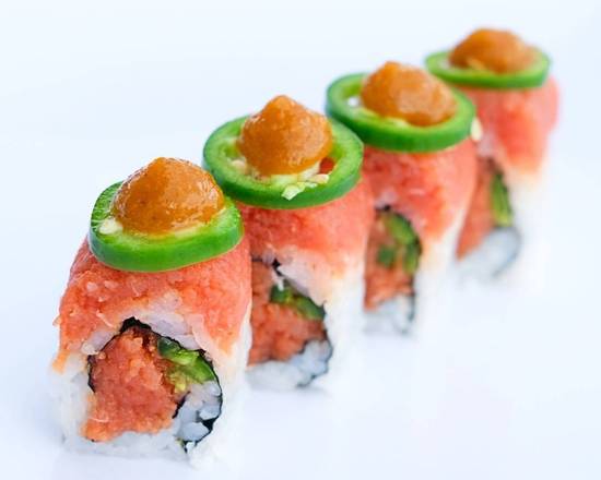 Order Blazing Hot Roll food online from Awi Sushi store, Colorado Springs on bringmethat.com