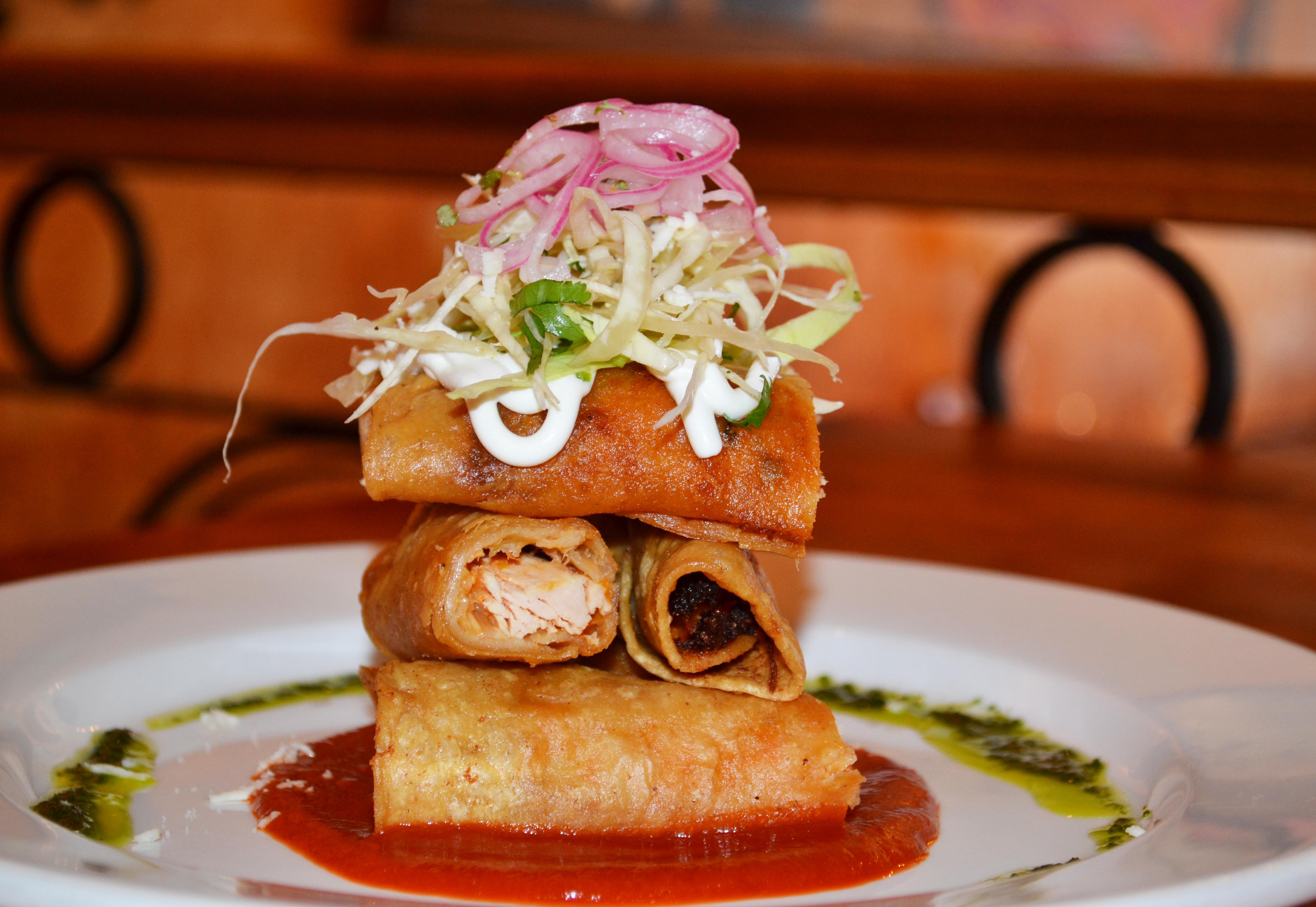 Order Taquitos food online from El Mariachi Tequila Bar & Grill store, Chicago on bringmethat.com