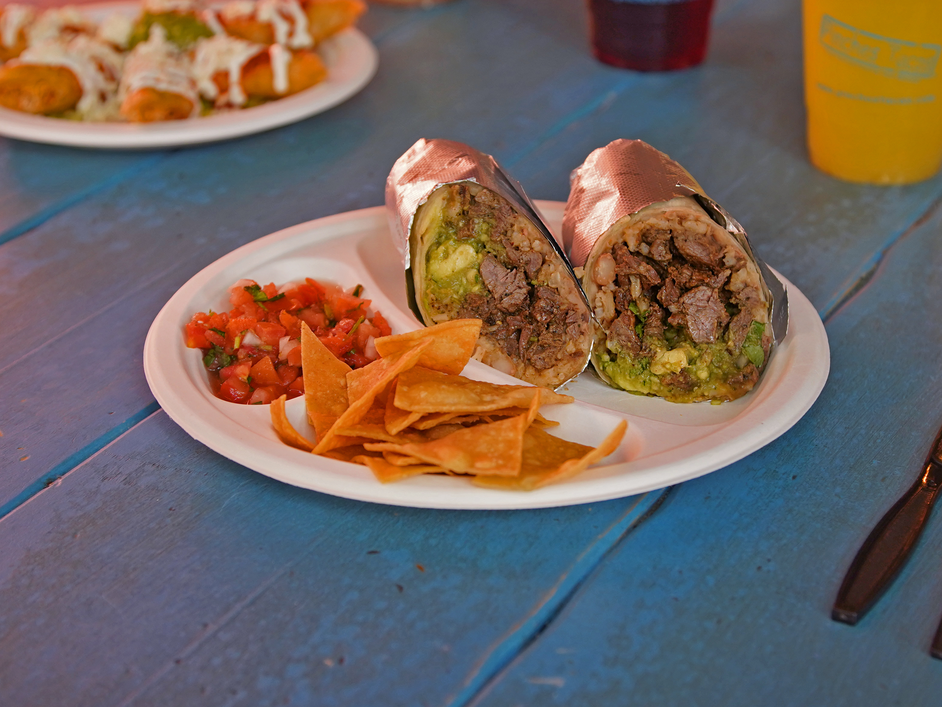Order Asada Burrito food online from Pinches Tacos store, Las Vegas on bringmethat.com