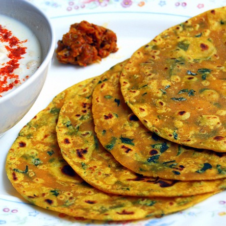 Order Methi Paratha food online from India Sweets & Spices store, Los Angeles on bringmethat.com