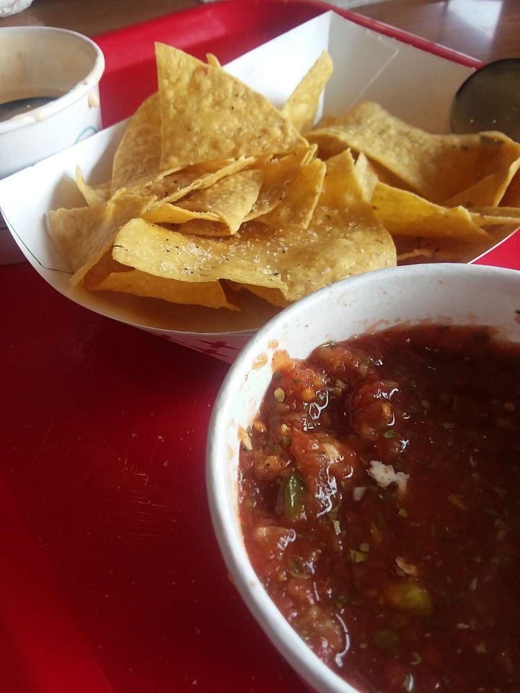 Order Chips and Salsa Mexicana food online from Best Damn Tacos store, North Olmsted on bringmethat.com