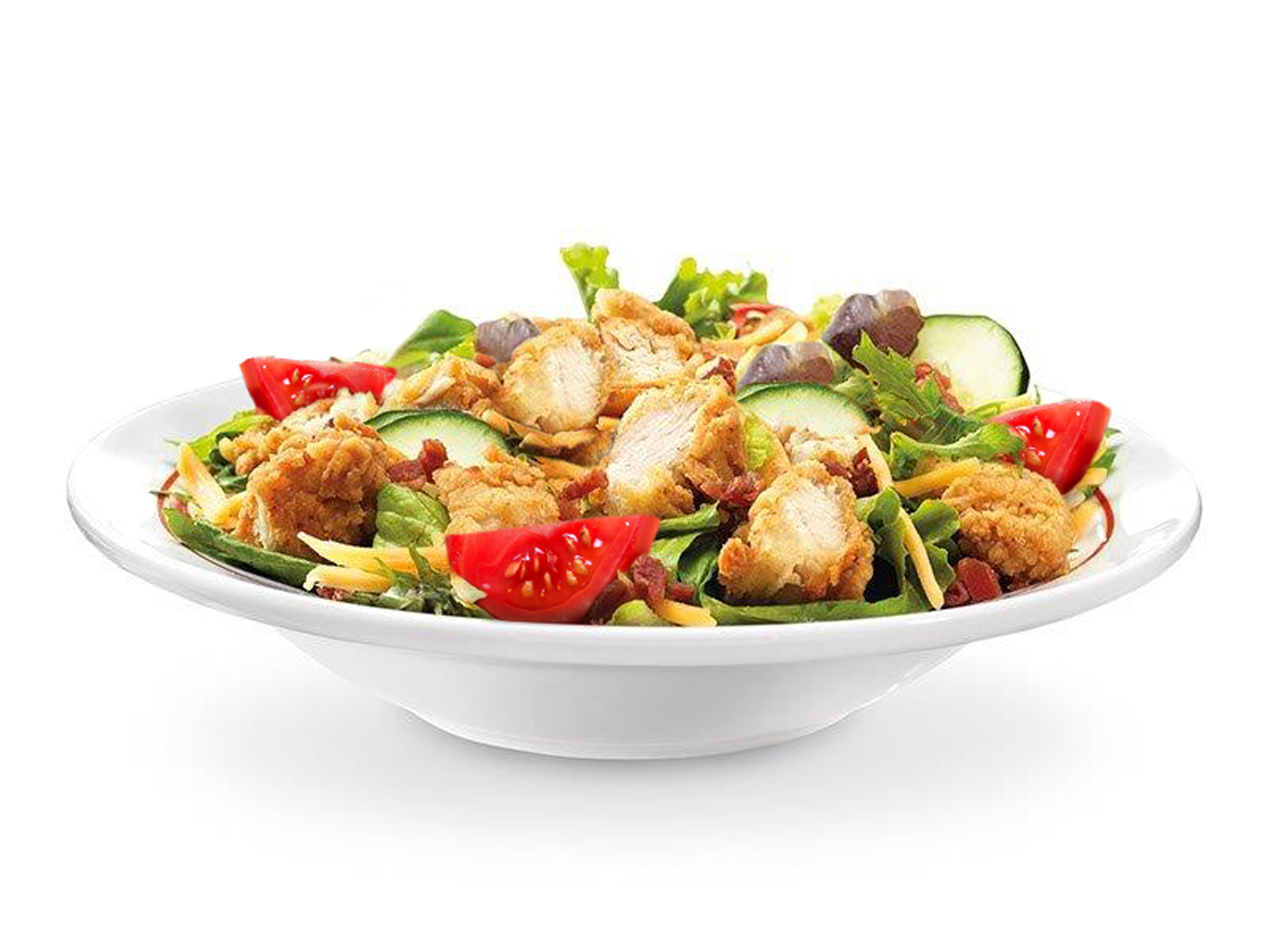 Order Crispy Chicken Salad food online from Frischs Big Boy store, Burlington on bringmethat.com