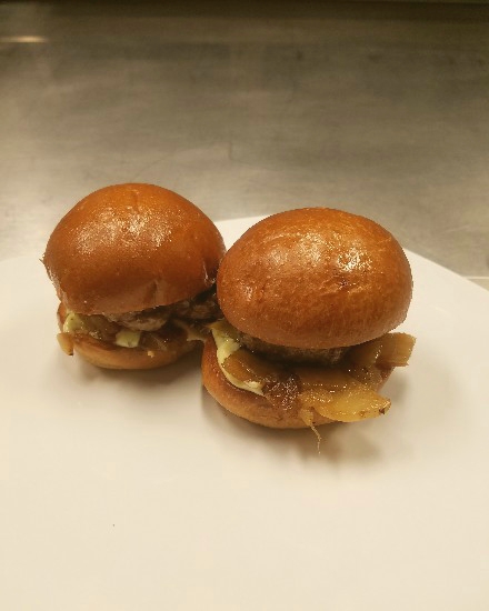 Order 2 oz. Sliders food online from The Fix Burger store, Los Angeles on bringmethat.com
