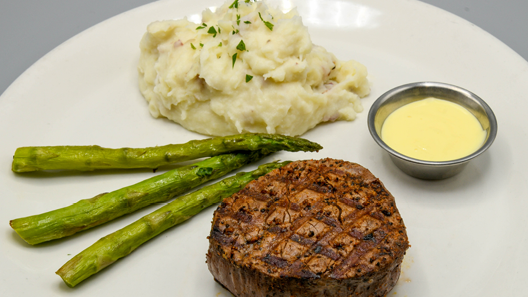 Order Filet Mignon (6 oz) food online from Mitchell's Fish Market store, Livonia on bringmethat.com
