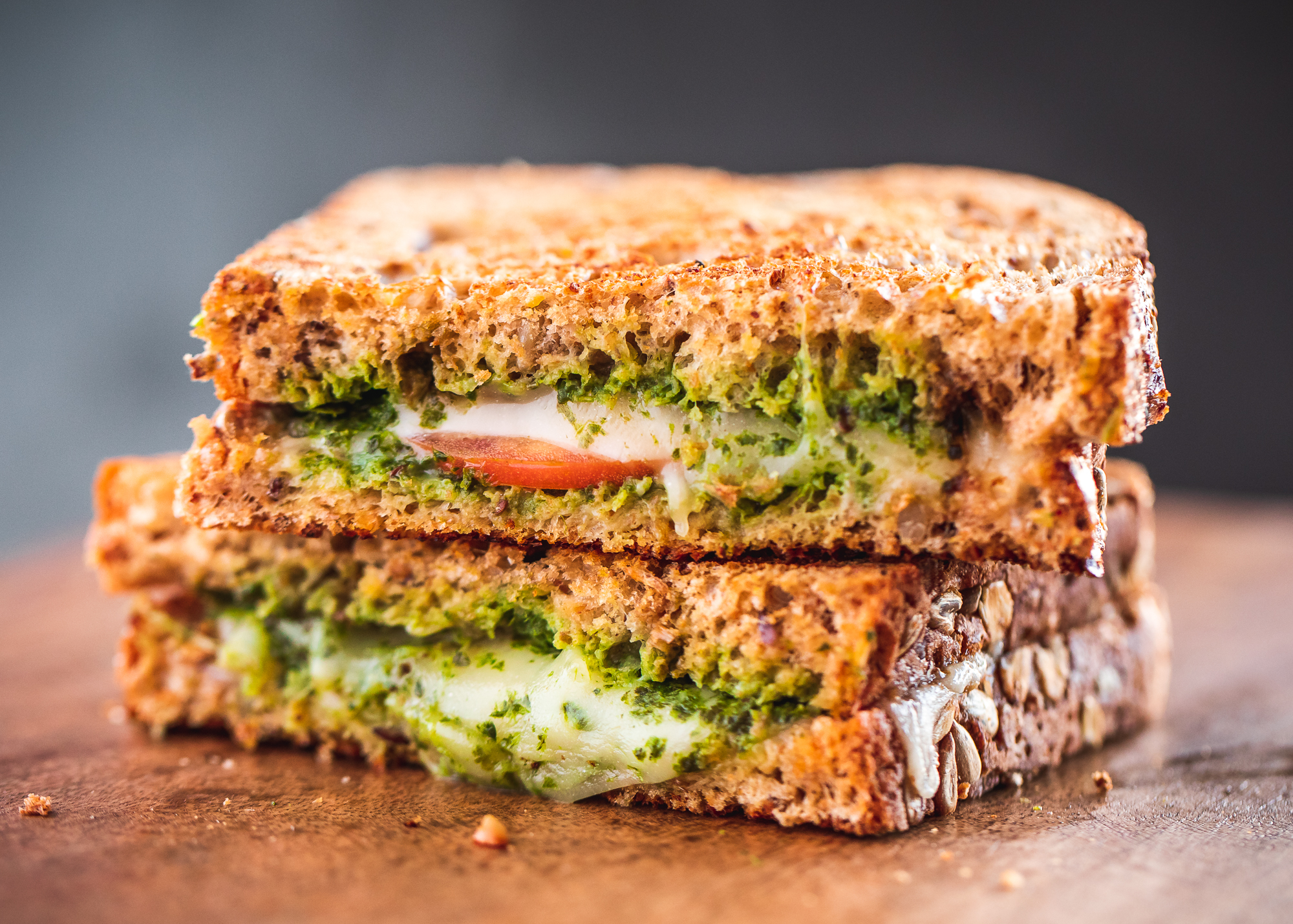 Order Caprese Sandwich food online from Pure Cold Press store, Brookline on bringmethat.com