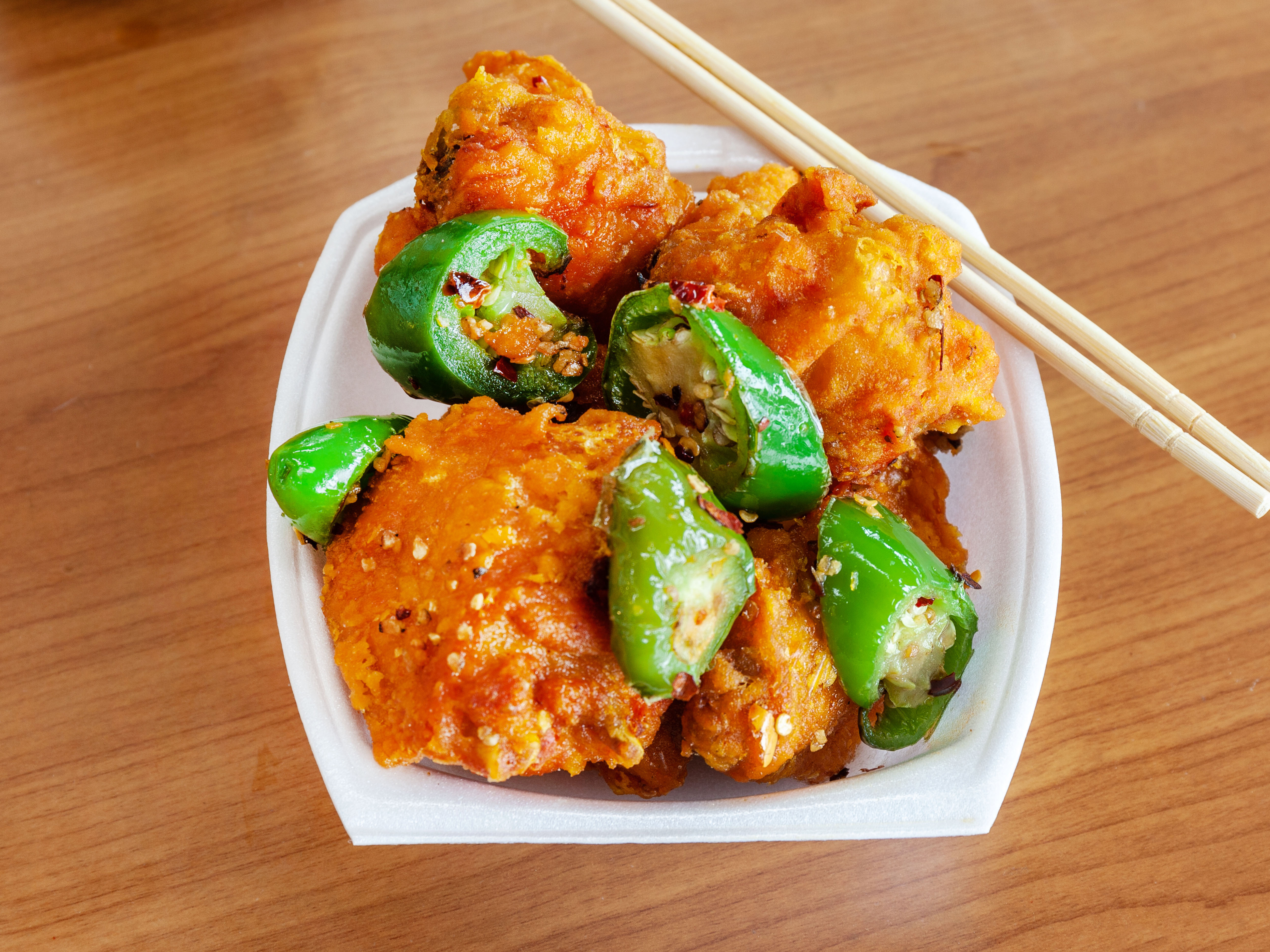 Order Jalapeno Chicken Wings food online from Chinatown Express store, Los Angeles on bringmethat.com