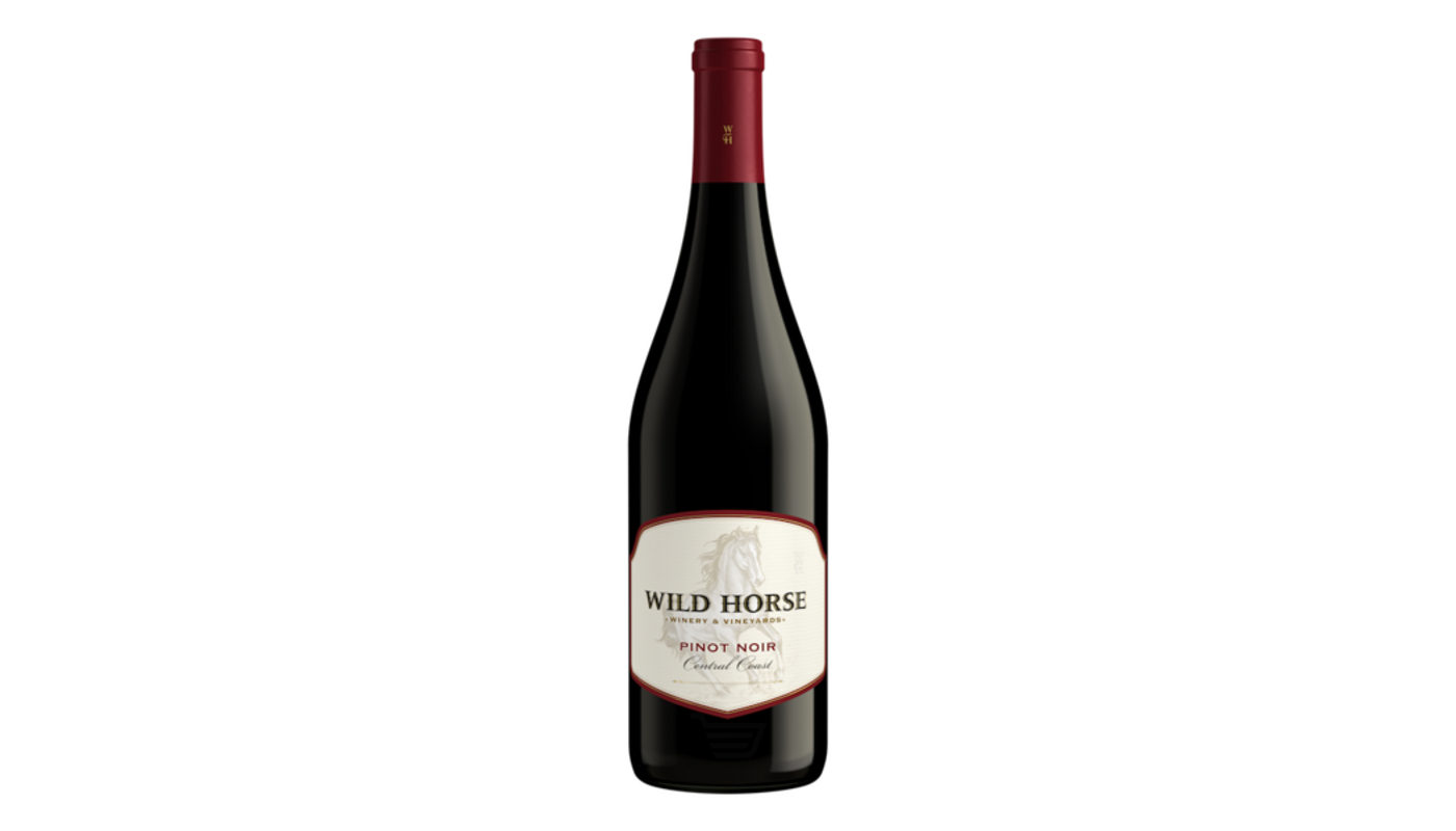 Order Wild Horse Winery & Vineyards Pinot Noir 750mL food online from Rancho Liquor store, Thousand Oaks on bringmethat.com