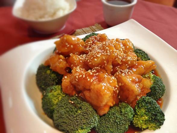 Order Sesame Chicken or Shrimp  food online from The Oriental Pan Asian Restaurant store, Marlboro on bringmethat.com