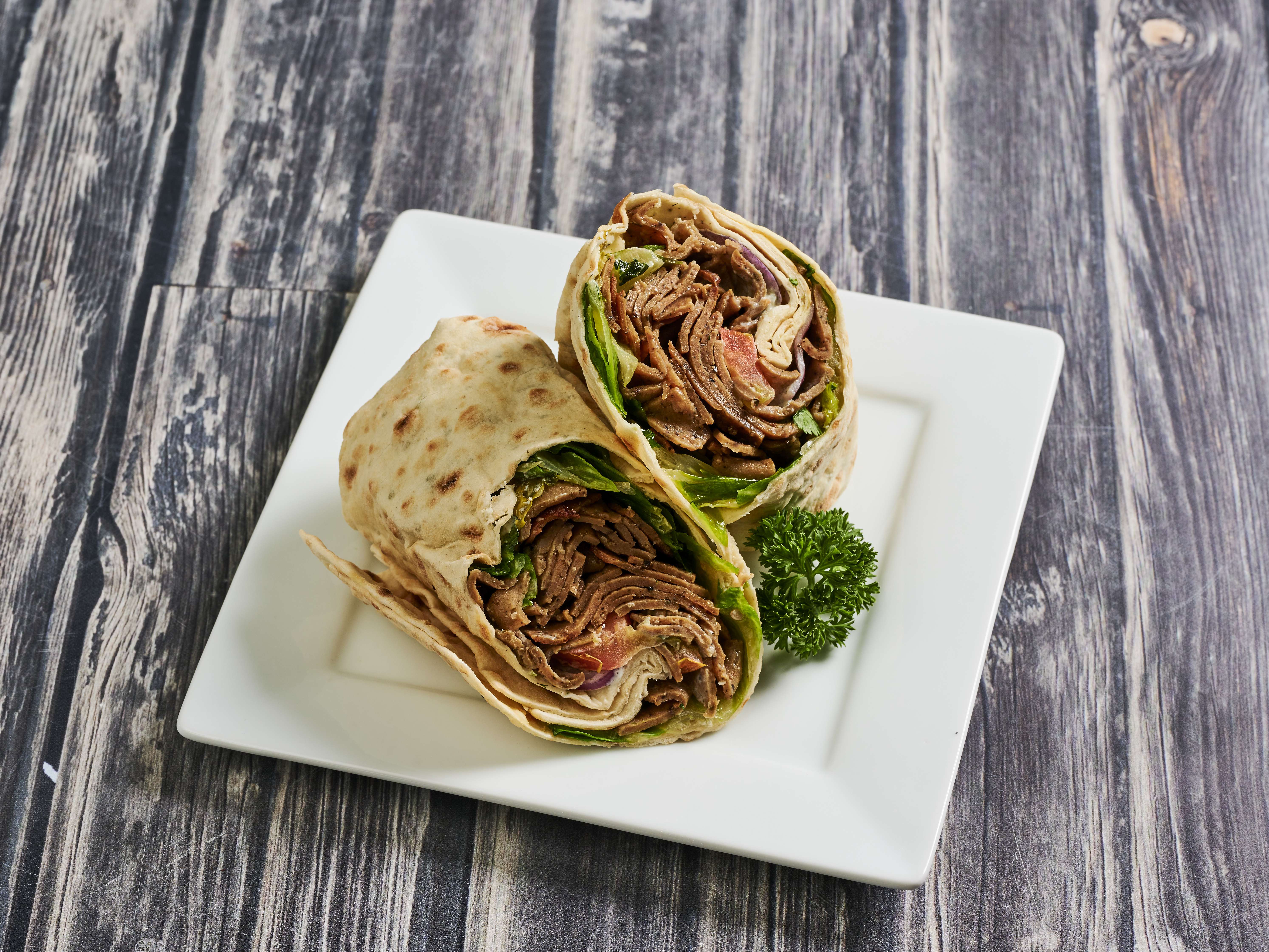 Order Gyro Wrap food online from Torshi Mexiterranean store, San Francisco on bringmethat.com