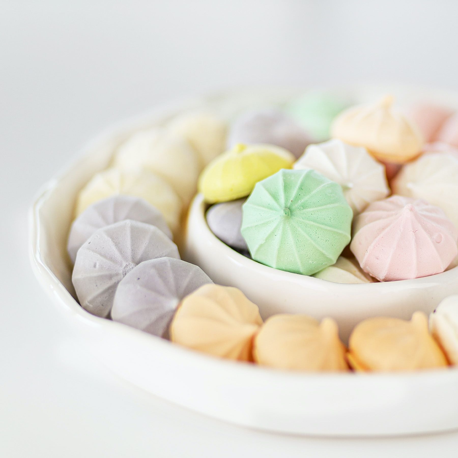 Order Assorted Meringues (8 count) food online from Le Macaron French Pastries store, Canton on bringmethat.com