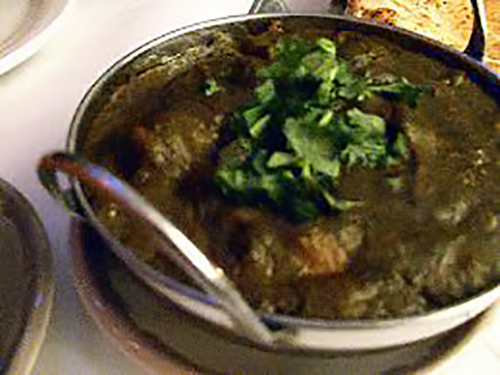 Order Lamb Saag  food online from Royal Kitchen Indian Restaurant store, Oakland on bringmethat.com