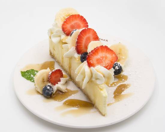 Order Fruit Cheese cake  food online from Cafe Bench store, Flushing on bringmethat.com