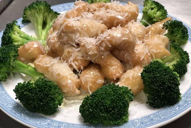 Order Coconut Chicken (椰子羁) food online from Yu Garden store, Troutdale on bringmethat.com