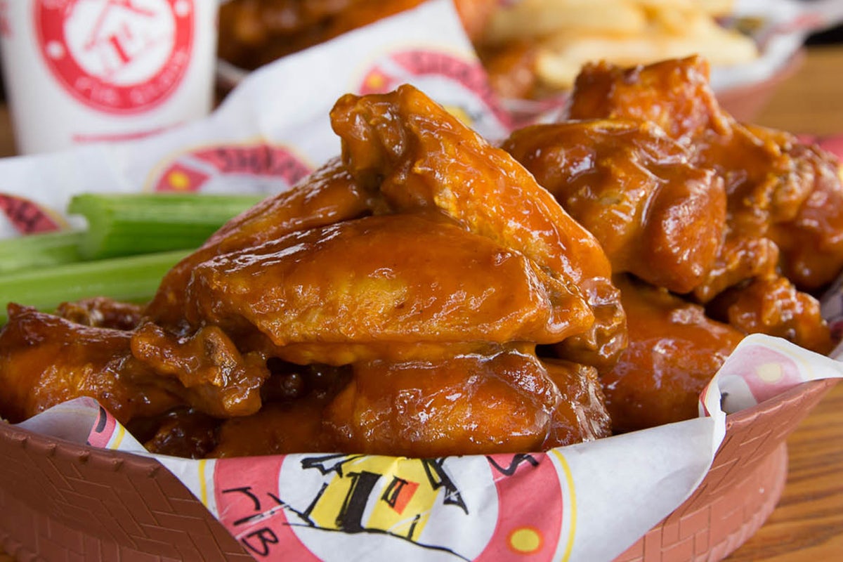 Order TRADITIONAL WINGS food online from Shane's Rib Shack - Montgomery store, Montgomery on bringmethat.com