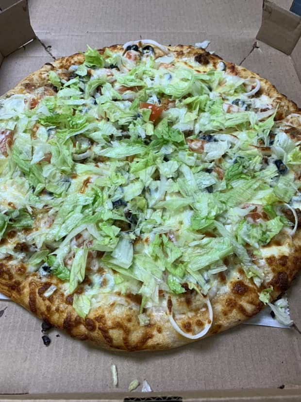 Order Taco Pizza - Medium 14" food online from Prime Time Pizza Inc store, Apollo on bringmethat.com