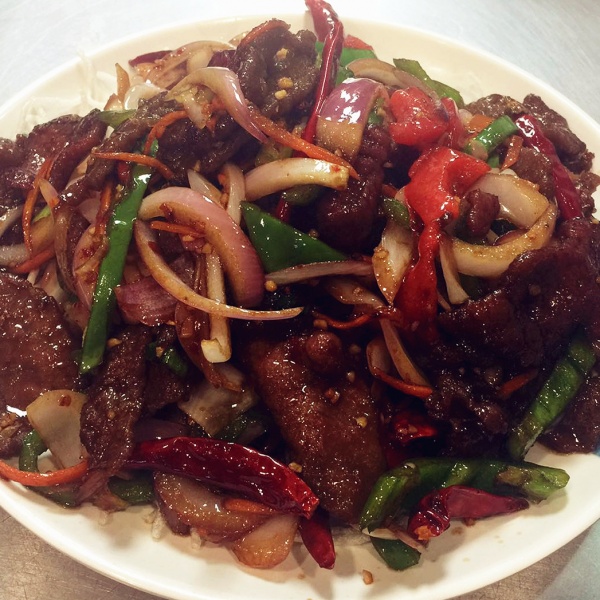 Order 43. Mongolian Beef food online from China One store, Moreno Valley on bringmethat.com