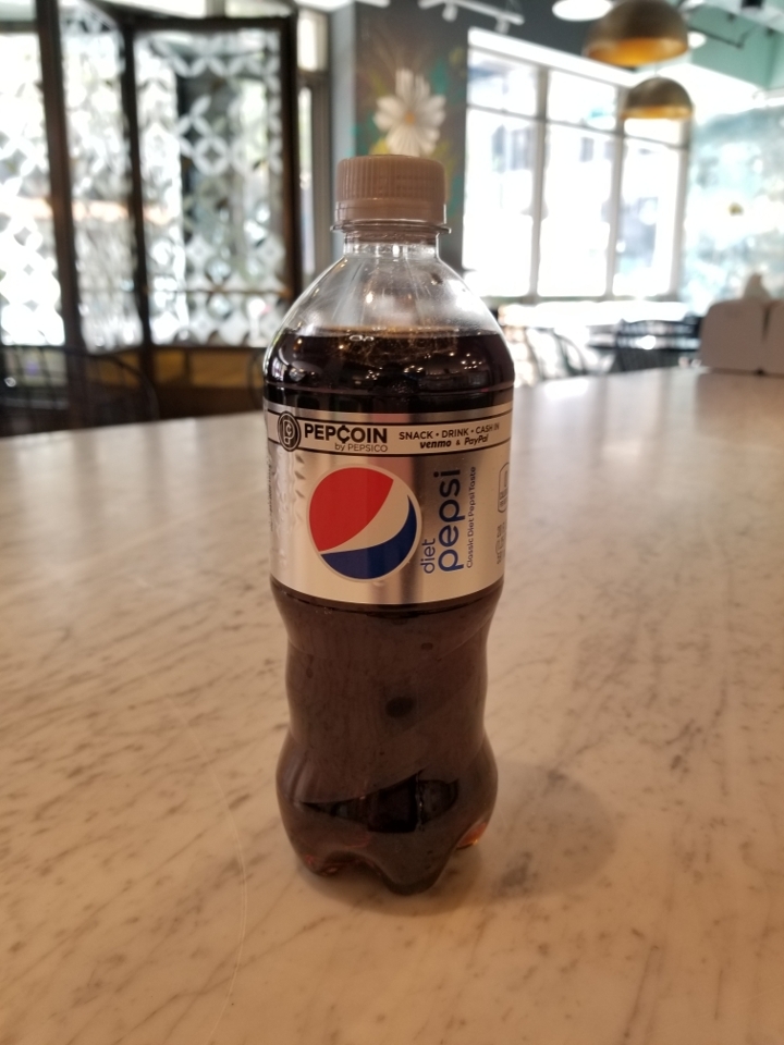 Order Diet Pepsi 20 oz food online from Goddess And The Baker store, Chicago on bringmethat.com
