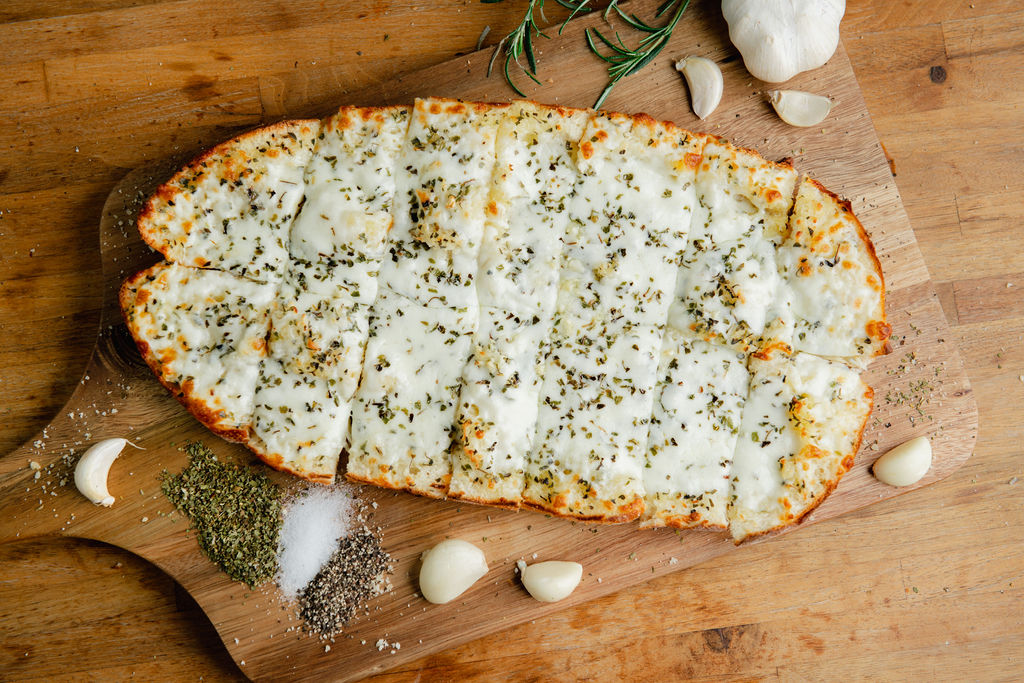 Order Garlic Cheese Bread food online from Ny Pizzeria store, Chula Vista on bringmethat.com
