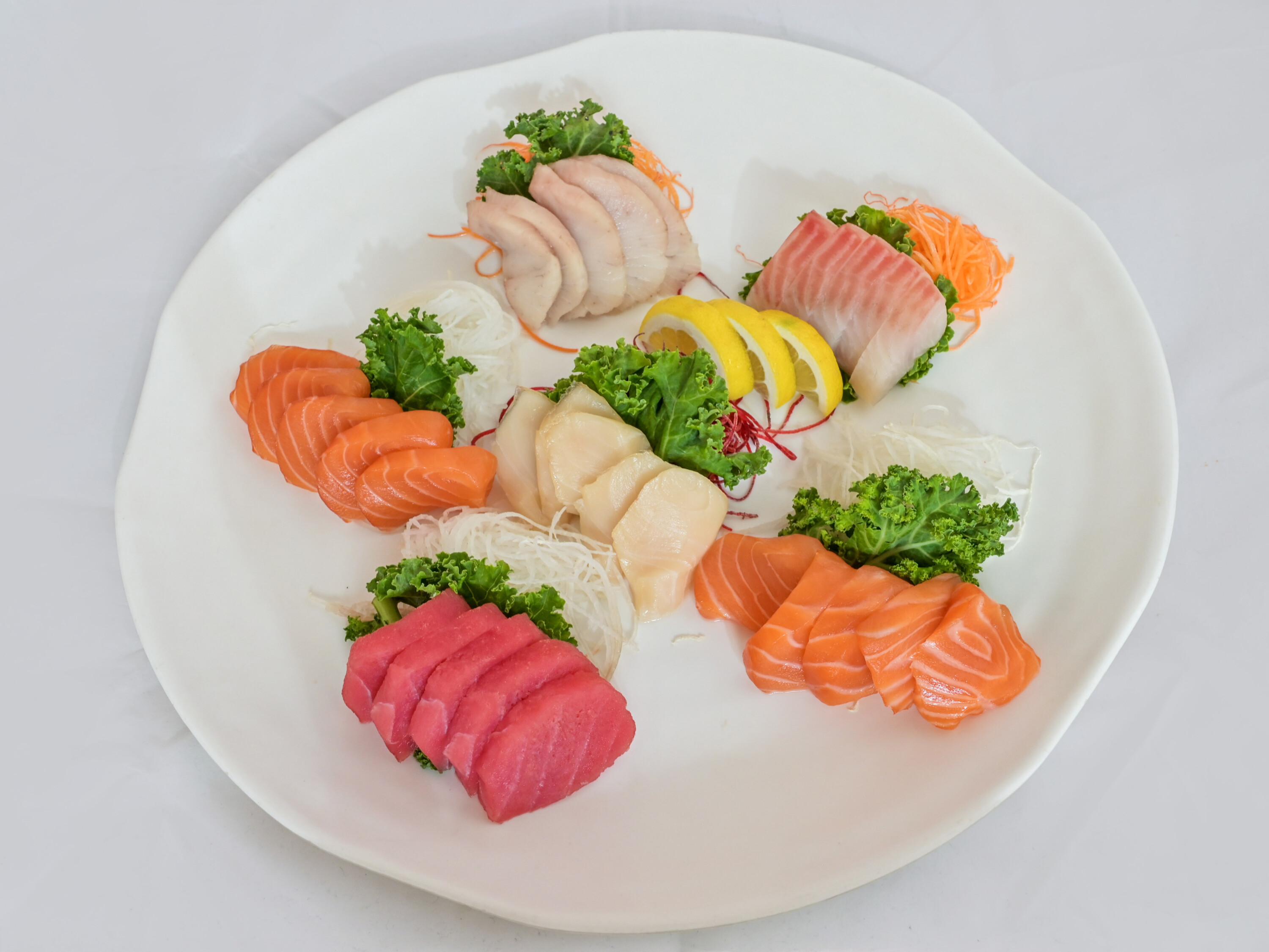 Order Sashimi Deluxe For Two food online from Mr Sushi store, Pompton Lakes on bringmethat.com