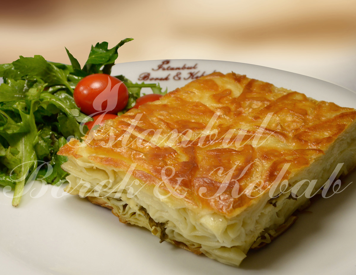 Order Turkish Feta Cheese Lasagna food online from Istanbul Borek & Kebab store, Cliffside Park on bringmethat.com