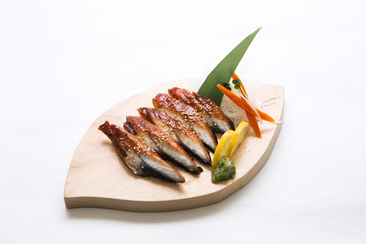 Order Fresh Water Eel Sashimi food online from Kaiba Japanese Restaurant store, Monterey Park on bringmethat.com