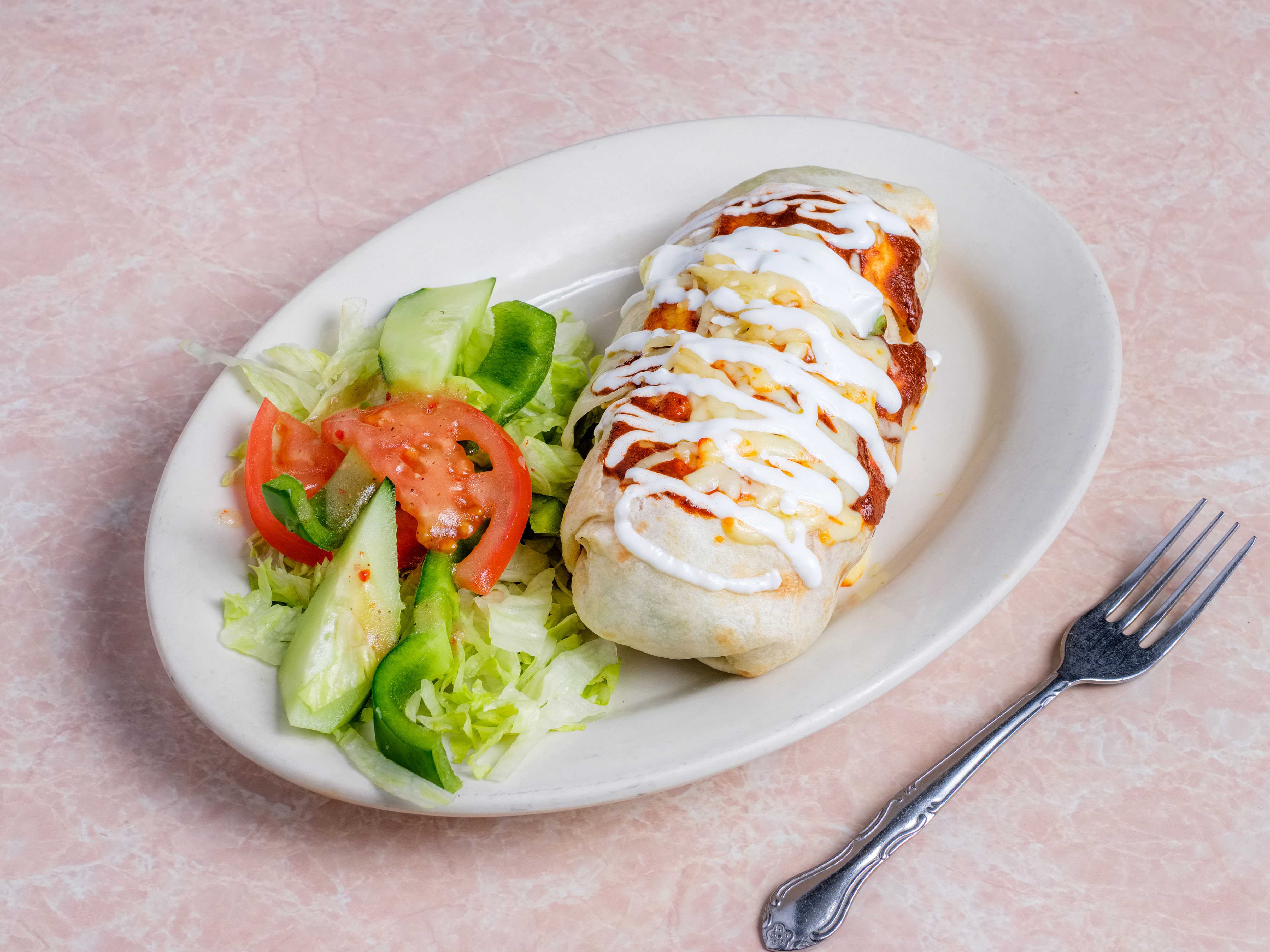 Order Pollo Burrito food online from El chicano store, Lafayette on bringmethat.com