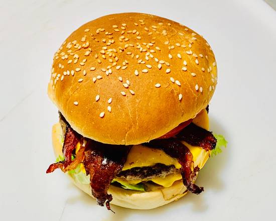 Order Bacon Cheese Burger only food online from Newyork Grill store, Washington on bringmethat.com
