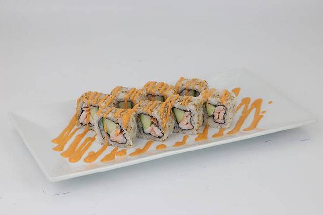Order Spicy Shrimp Roll food online from Sushiboy store, Torrance on bringmethat.com